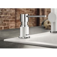 Blanco Lato folyékony mosogatószer adagoló, silgranit/króm 