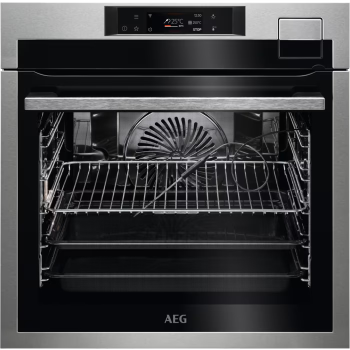 AEG BSE 798380 M beépíthető SteamPro gőzsütő Steamify, WiFi, SousVide, maghőmérővel AJÁNDÉKKAL* (BSE798380M)